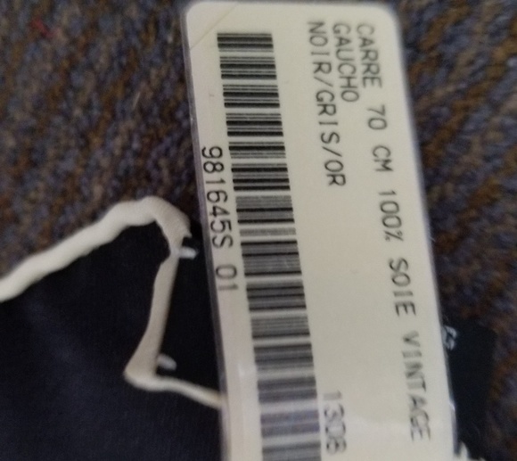 Hermes vintage scarf new with tags - Picture 5 of 6